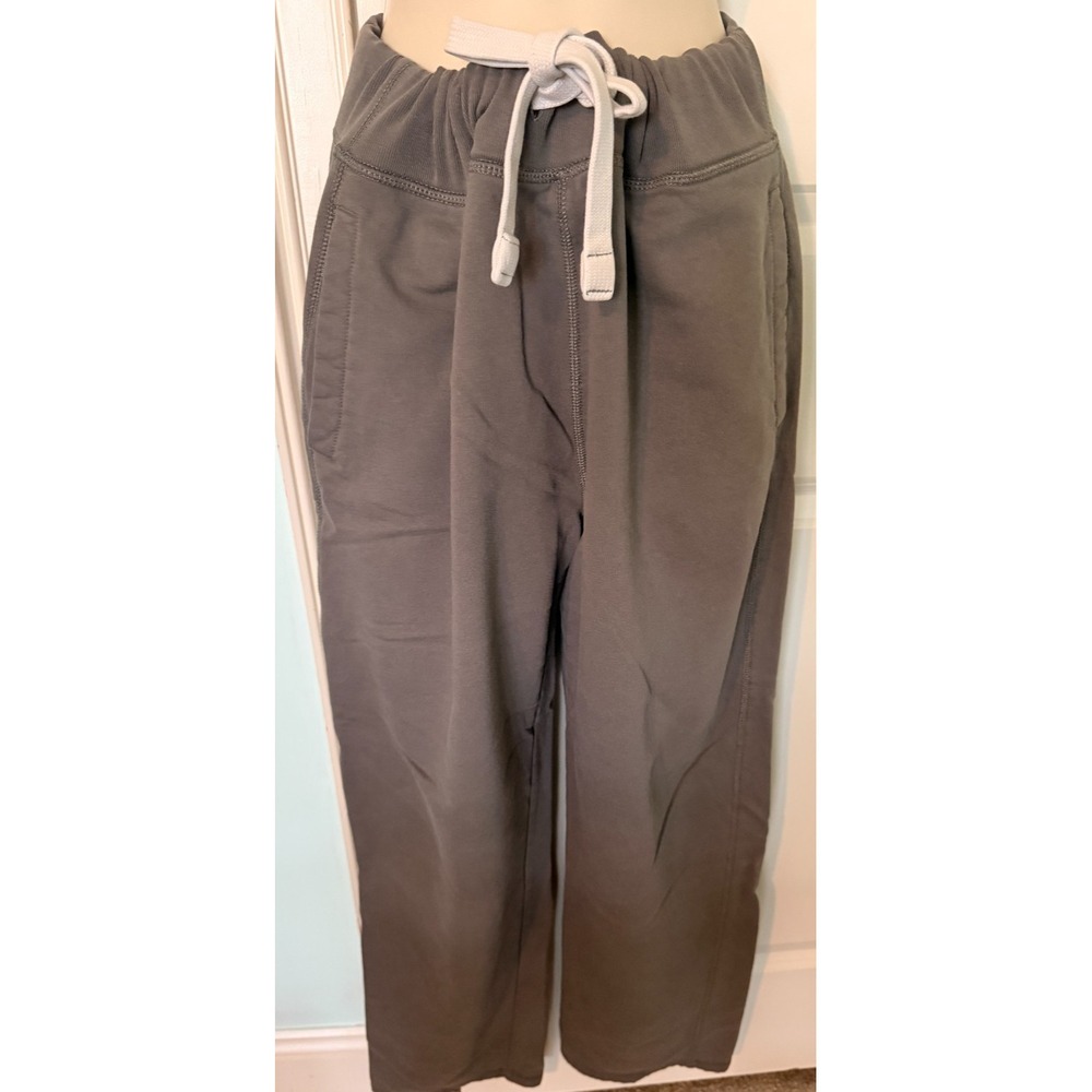 Old Navy High Waist Wide Leg Sweatpants S Mushroom Gray Lounge Normcore Cozycore